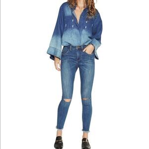 Distressed FreeBird II in Vintage Indigo